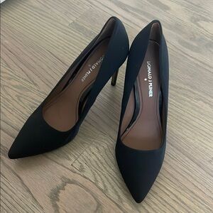 Donald J. Pliner Black Stiletto Heels